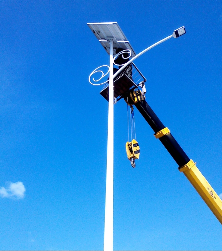 西安太陽(yáng)能路燈點(diǎn)亮光明暖民心